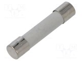 Siguranță SCHURTER 0,125A 660VAC ultra-rapidă ceramică miniatură 6,35x31,8mm