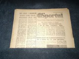 ZIARUL SPORTUL 21 IANUARIE 1982