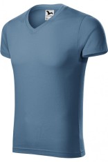 Slim Fit V-Neck - Tricou cu guler in V pentru barba?i foto