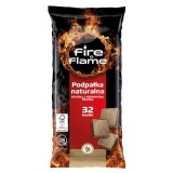 Cuburi pentru aprins focul Fire&amp;Flame, lemn, 32 buc
