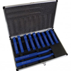 Set cutite strung instrument dalti strunjire 16x16 11piese cu valiza (S10884)
