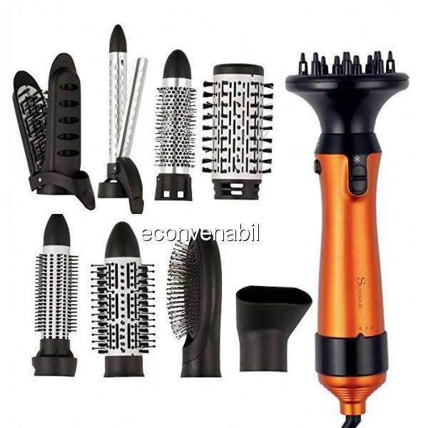 Set Coafat cu 9 accesorii Surker HB823 Set Coafat cu 9 accesorii Surker HB823
