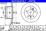 ATE 24.0116-0110.1 Disc frana