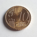 Lituania - 10 Cents / Euro centi - 2015 - UNC (din fisic)
