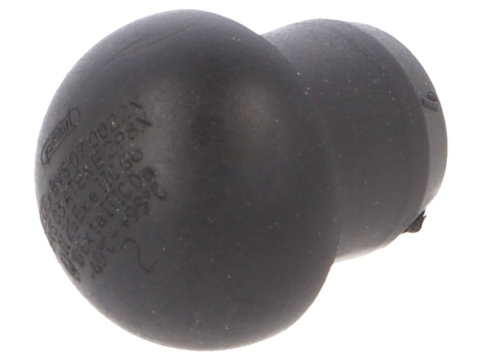 Capac de protecție PG21 elastomer negru
