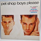 Pet Shop Boys - Please NM / VG+ vinil LP disc muzica synth pop Parlophone Europa 1986