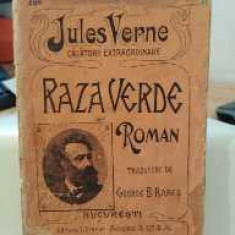 Raza verde. Jules Verne. Ed. Librăriei SOCEC & C.S.A. 1923