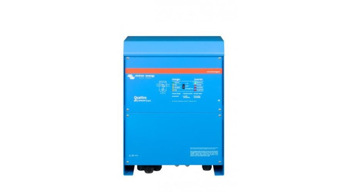 Invertor Victron Energy Quattro 48V 10000VA/8000W cu &icirc;ncărcător de baterii integrat