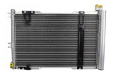 Condensator AC Suzuki Jimny 19; motor 1.3, dimensiuni [mm]: 495x310x16, uscator integrat, iesire 10,1mm, intrare 15,4mm; 9301543; 9531181A10;
