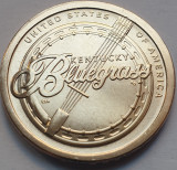 1 Dollar 2022 USA Kentucky, Banjo, American Innovation, unc, litera D/P, America de Nord