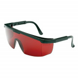 Ochelari de protecție Safetyco B507, roșu, de protecție, ajustabili