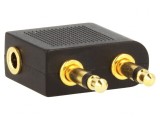 Cablu Audio Jack 3,5mm 2pin la 3pin Negru