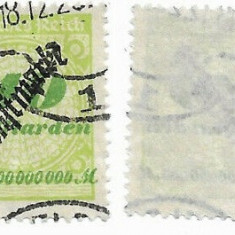 Germany Reich Dienstmarke 1923 Definitives 10 Mrd Mi.86 used AM.581