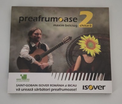 Cd audio Maxim Belciug Preafrumoase 2 foto