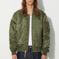 Alpha Industries geacă bomber MA-1 VF 59 bărbați, culoarea verde, de tranziție 191118.257