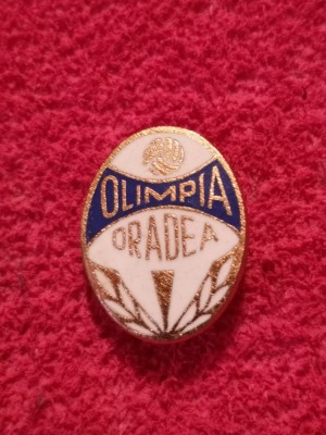 Insigna fotbal - &amp;quot;OLIMPIA&amp;quot; ORADEA foto