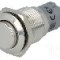Intrerupator anti-vandalism, ON-(ON), &Oslash;16mm, ONPOW, LAS2GQH-11/S/FP