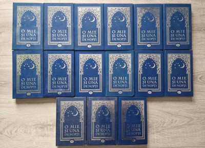 Colectia O MIE SI UNA DE NOPTI 15 volume - complet (ErcPress) foto