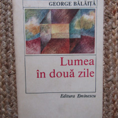 LUMEA IN DOUA ZILE -GEORGE BALAITA