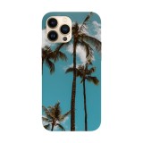 Husa compatibila cu Apple iPhone 14 Pro model Palm trees, Silicon, TPU, Viceversa