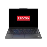 Laptop Lenovo ThinkPad E16 Gen 2, 16&quot;, WUXGA IPS, AMD Ryzen 5 7535HS, 16GB DDR5, 512GB SSD, AMD Radeon 660M, No OS, Black