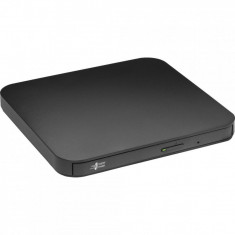 Ultra slim portable dvd-r black hitachi-lg gp90nb70 gp90nb70 series dvd foto