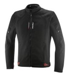Cumpara ieftin Geaca (jacheta) motociclete barbati Urban/Roadster Ixon vara model Shadow MS culoare: negru/alb/rosu, XXXL
