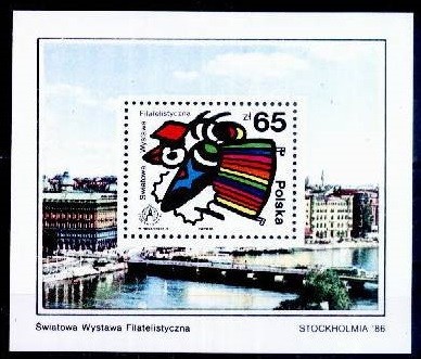 C3559 - Polonia 1986 - bloc cat.nr.110 neuzat,perfecta stare foto