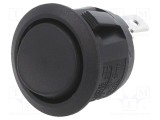 Rocker Switch SPDT 2 ON-ON 10A/28VDC Negru SWITCH COMPONENTS