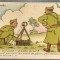 AX 102 CP VECHE INTERBELICA-UMORISTICA MILITARA - SOLDATI LA INSTRUCTIE
