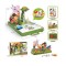 Joc multifunctional asamblare, mozaic, proiectie 24 imagini si desen - In gradina