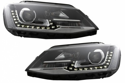 Faruri LED DRL VW Jetta Mk6 VI (2011-2017) GTI OE Design Performance AutoTuning foto