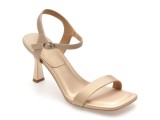 Sandale elegante EPICA aurii, 310598, din material textil