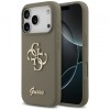 Husa pentru Apple iPhone 17 Pro Max, Guess, Big 4G Script, Maro