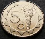 Moneda exotica 5 CENTI - NAMIBIA, anul 2015 * cod 3940, Africa