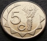 Moneda exotica 5 CENTI - NAMIBIA, anul 2015 * cod 3940, Africa