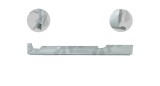 Prag Vw Lupo (6x1/6e1) 01.2003-07.2005, Lupo (6x1/6e1) 05.1998-12.2002, stanga, metal galvanizat
