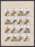 PORTUGALIA AZORE 1989 FAUNA MI.397-400 MNH, Nestampilat