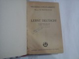 LERNT DEUTSCH / Curs practic de LIMBA GERMANA - Max RICHTER - Bucuresti, 1942
