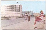 Bnk cp Mamaia - In lungul promenadei , hotelurile Sirena , Doina , Flora - necirculata, Printata, Constanta