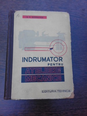 INDRUMATOR PENTRU ATELIERE MECANICE foto