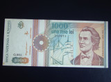 Bancnota1000 lei 1991 ROMANIA Serie cu Punct - aUNC