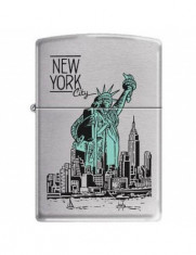 Bricheta Zippo 9127 Statue of Liberty-New York City foto