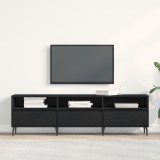 VidaXL Dulap TV, stejar negru, 150x30x44,5 cm, lemn prelucrat