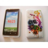 Husa Silicon Nokia Lumia 625 Alb Art 3 Protectie Slim