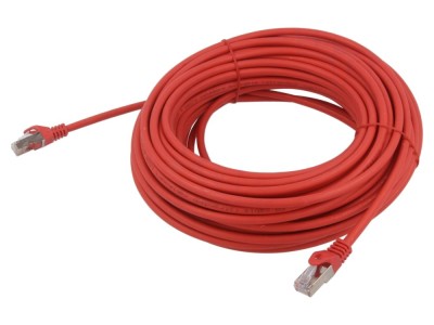 Patch cord S/FTP 6a roșu 20m Cablexpert foto