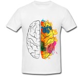 Cumpara ieftin Tricou &quot; Creier colorat &quot;