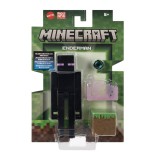 MINECRAFT CRAFT A BLOCK FIGURINA ENDERMAN 8CM, Mattel