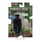 MINECRAFT CRAFT A BLOCK FIGURINA ENDERMAN 8CM