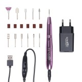 Cumpara ieftin Freza Unghii cu Capat USB Titanium Travel - LUXORISE, Rose